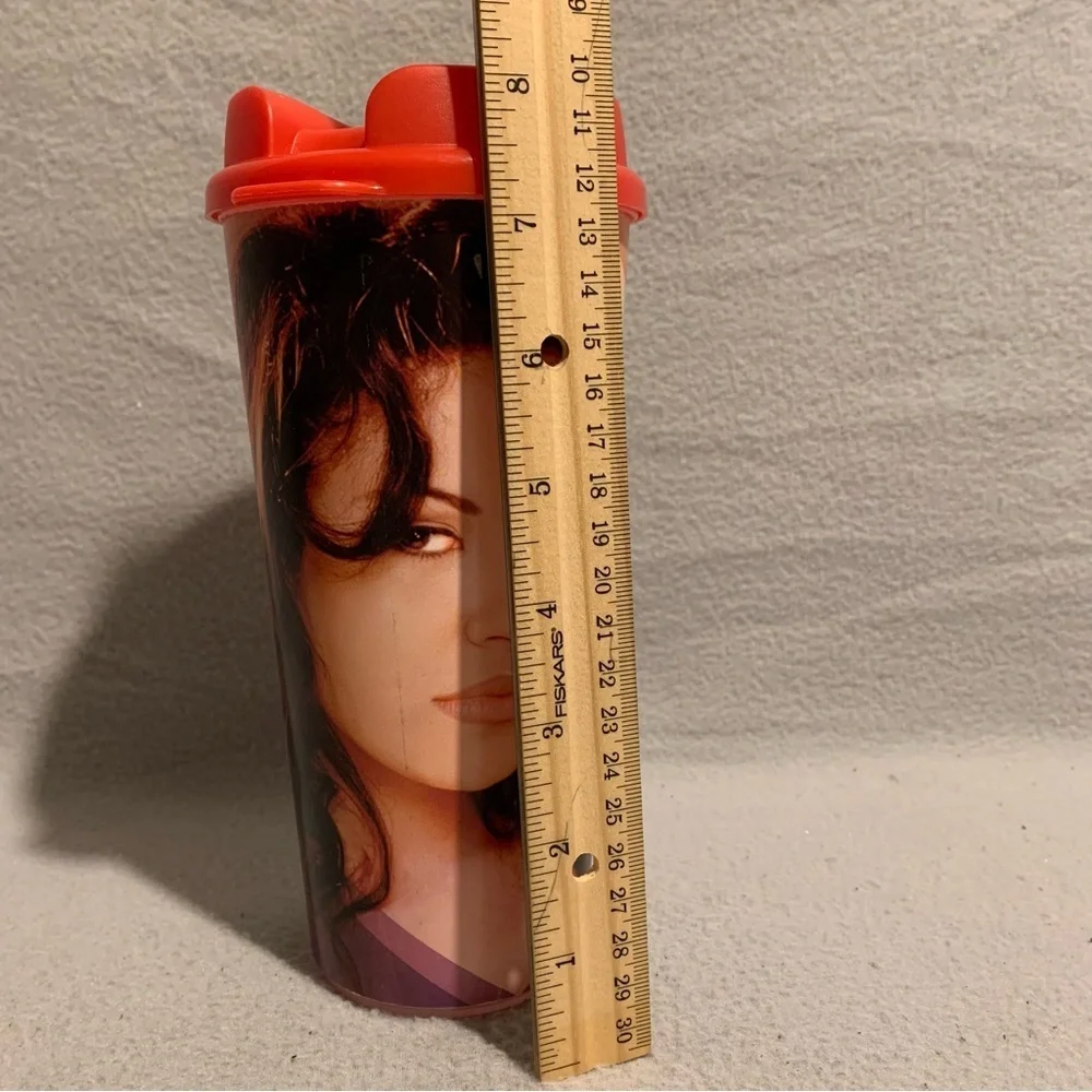 Selena Forever Stripes Collectible Plastic Cup Fiesta De La Flor
